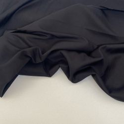 Костюмная ткань Монро черная 