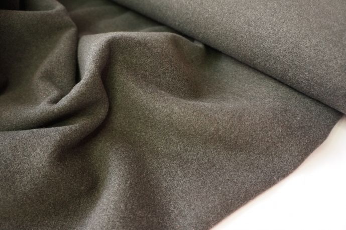 пальтовая ткань серый меланж 20-3