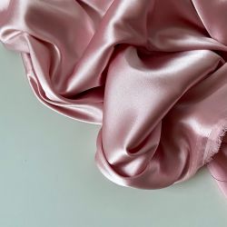 Атлас стрейч персик розовый 2