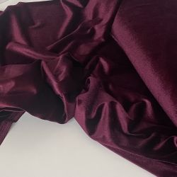Бархат бургунди 37
