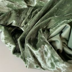 Бархат креш травяной 45