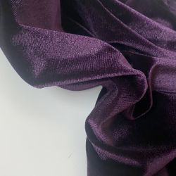 Бархат темно -фиолетовый 17