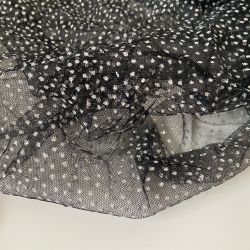 Глиттер черный 