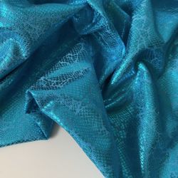 Голограмма кобра бирюзовый 