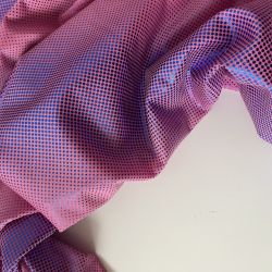 Голограмма мульти розовая 