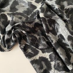 Голограмма серый леопард 