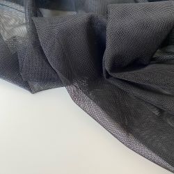 Сетка трикотажная черная 