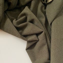 Трикотаж люрекс оливка 