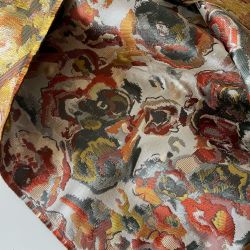 Жаккард акварель золото